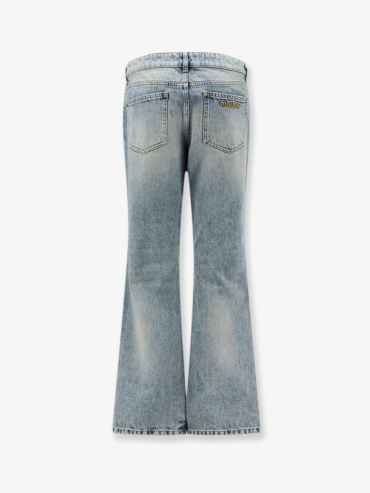 Miu Miu Women Denim Blue Jeans MIU MIU