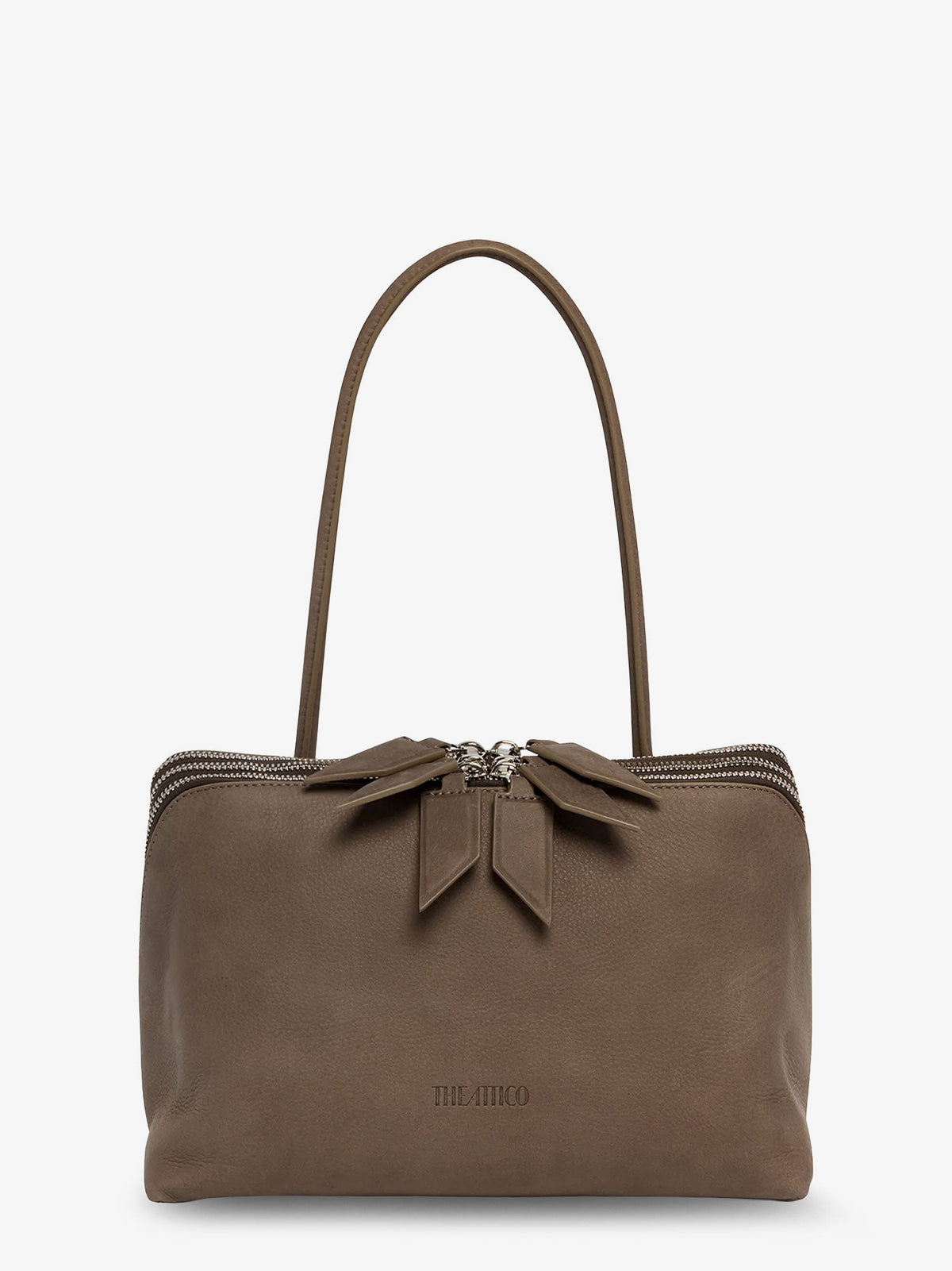 The Attico Women L'altra Di Milano Suede Shoulder Bag THE ATTICO