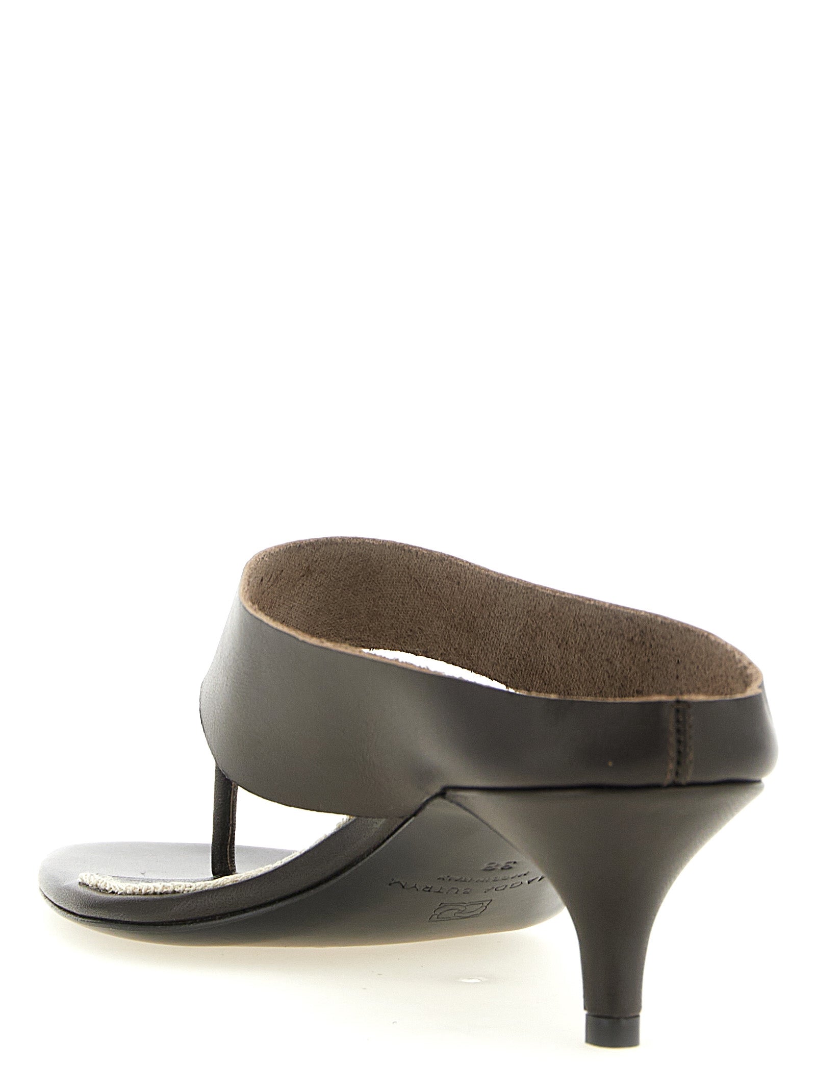 Magda Butrym Women Leather Sandals MAGDA BUTRYM