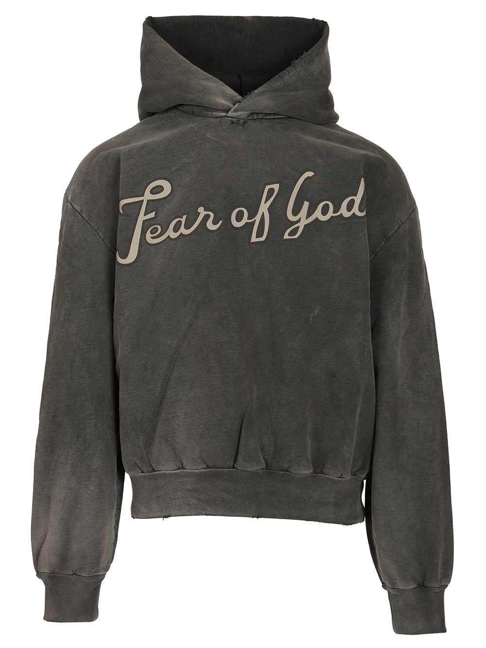 Fear Of God Men “26 Classic Half Raglan” Hoodie FEAR OF GOD
