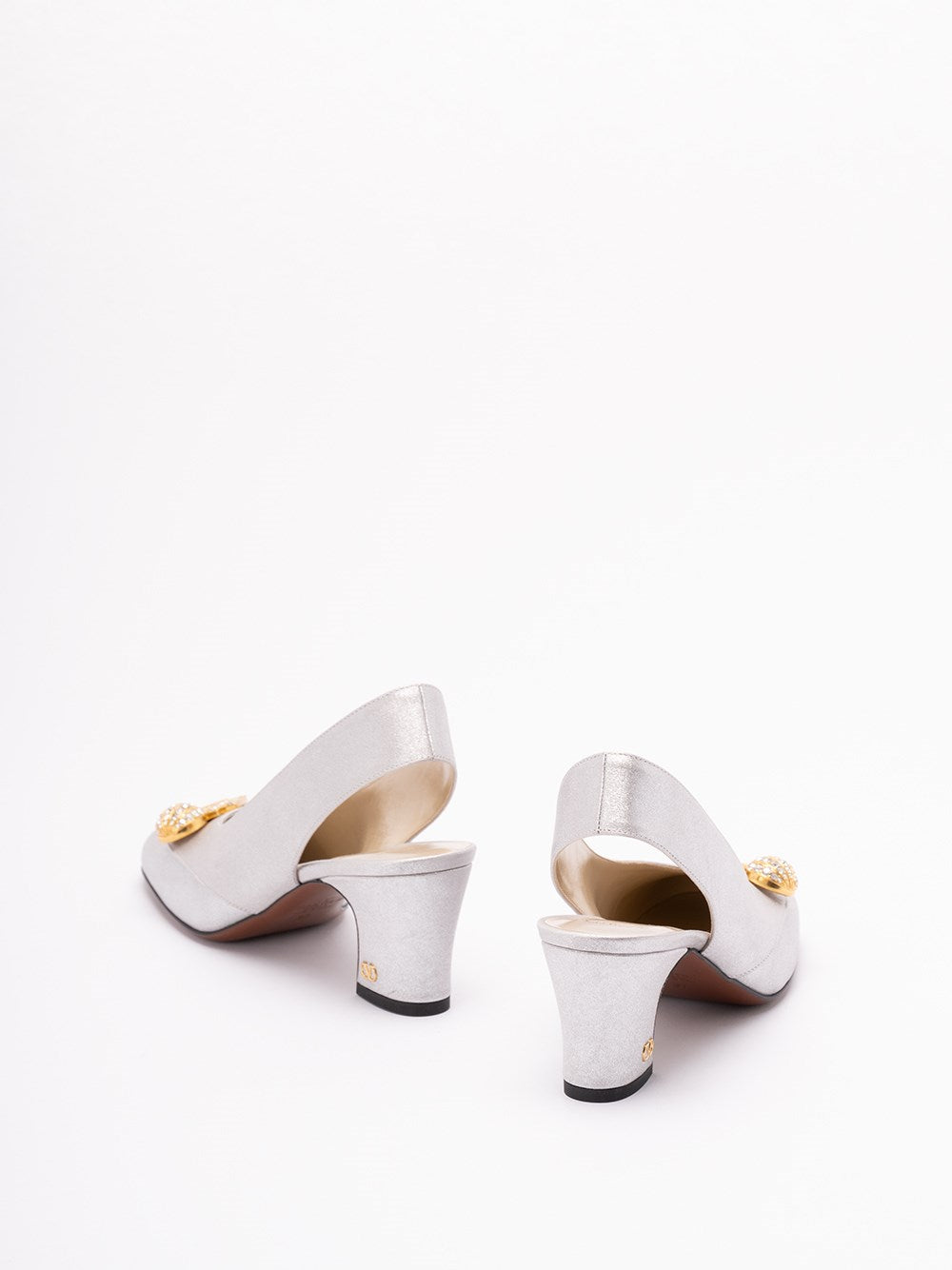 Valentino Garavani Women `Valentino Garavani Adamantine` Slingbacks VALENTINO GARAVANI
