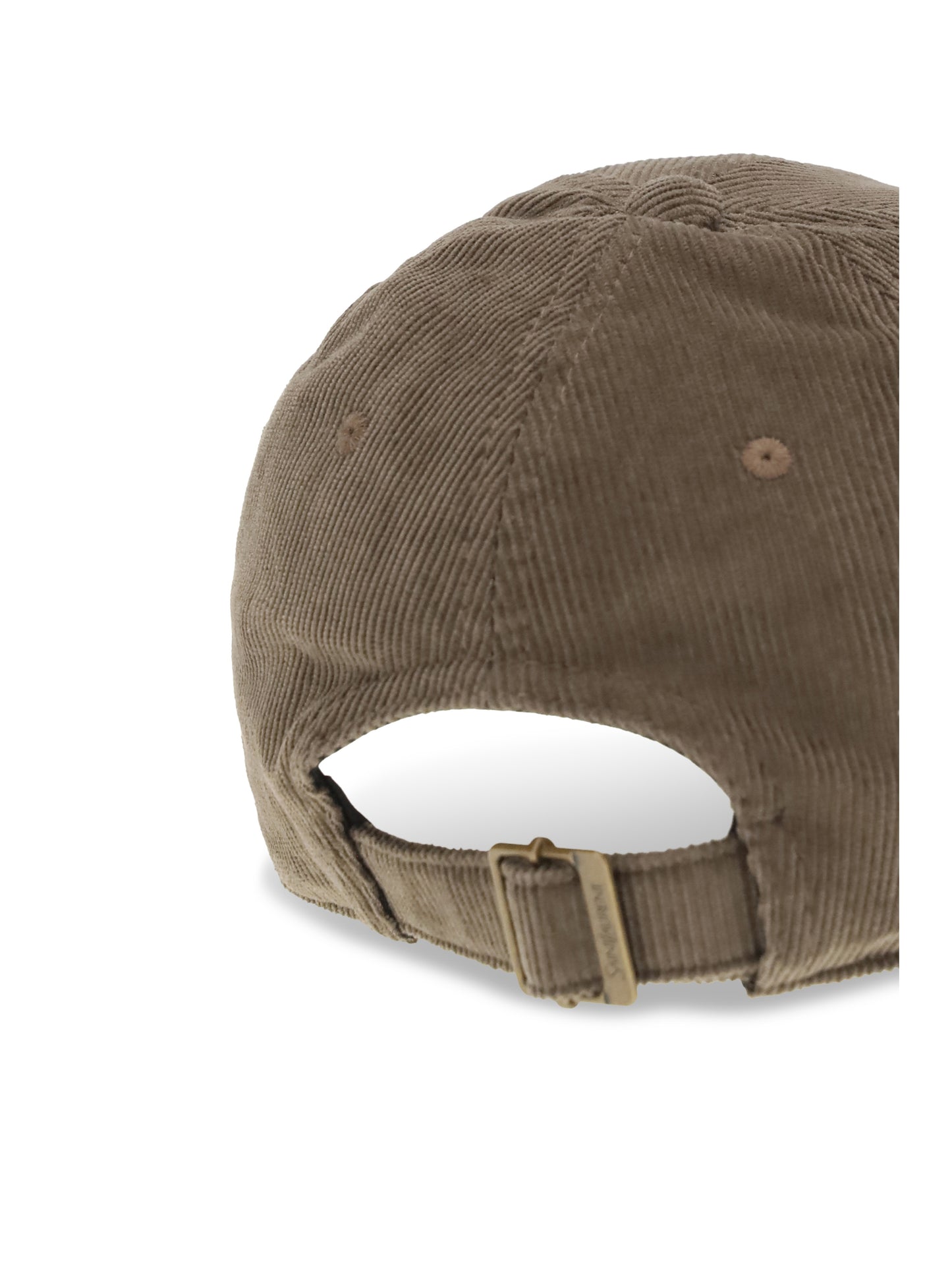 Saint Laurent Women Corduroy Baseball Hat SAINT LAURENT