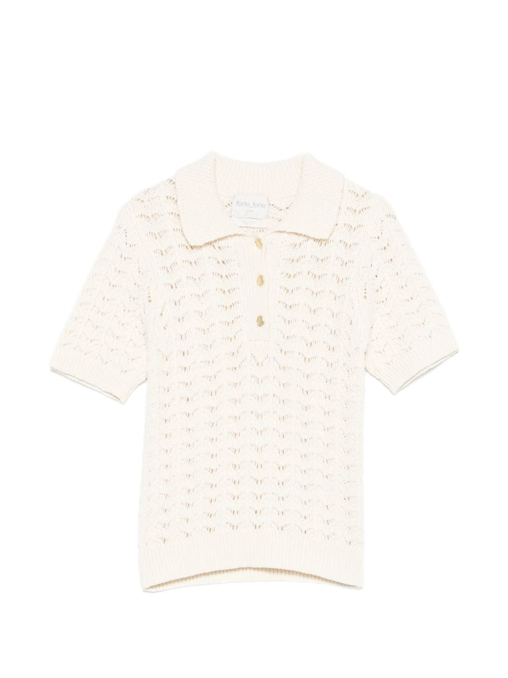 Forte_Forte Women Elegant Polo Shirt FORTE FORTE