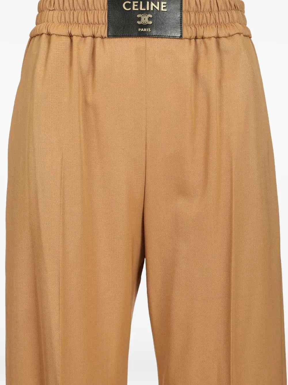Celine Women Wool Twill Trousers CELINE