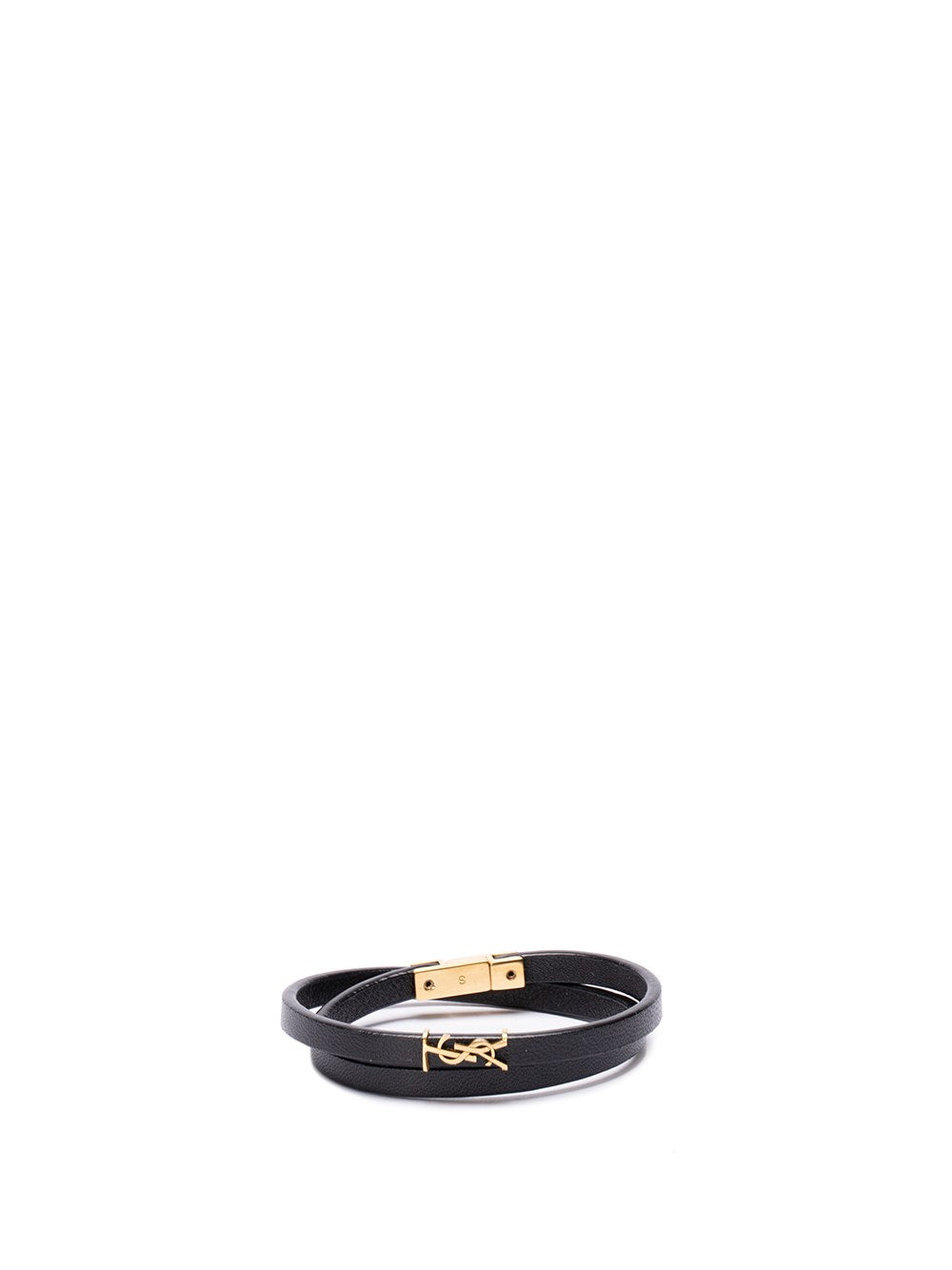 Saint Laurent Women `Cassandre` Double Wrap Bracelet SAINT LAURENT