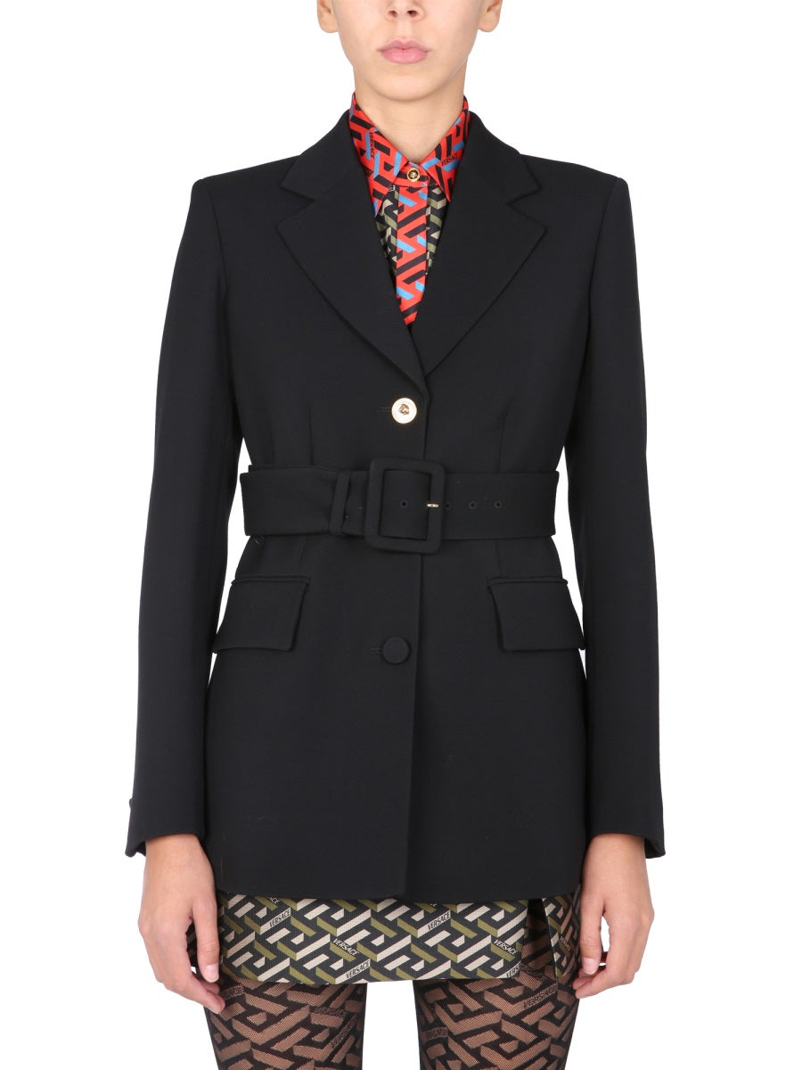 Versace Women Jacket With Medusa Button VERSACE