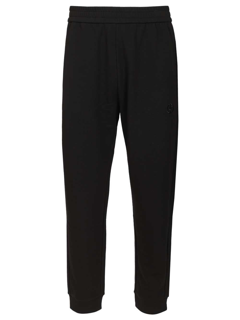 Giorgio Armani Men Joggers In Cotton And Cashmere GIORGIO ARMANI