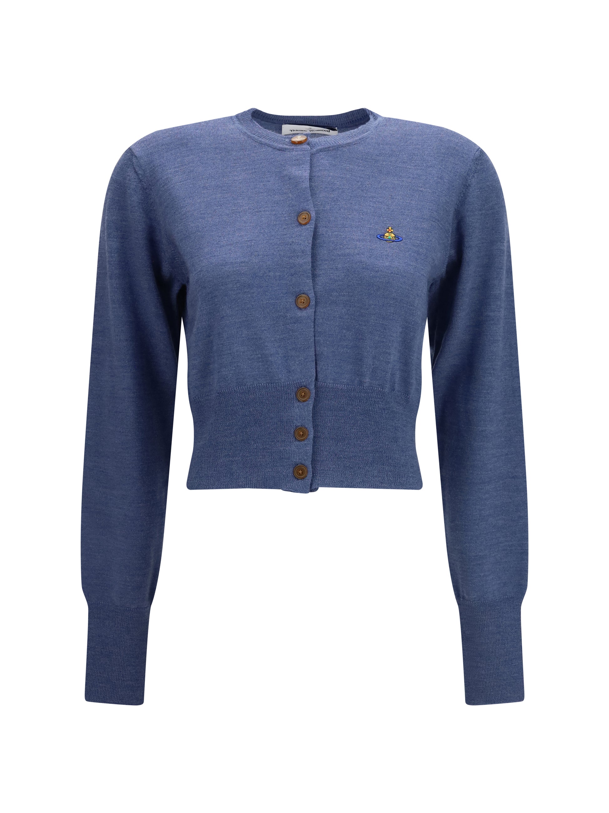 Vivienne Westwood Women Bea Cropped Wool Cardigan VIVIENNE WESTWOOD