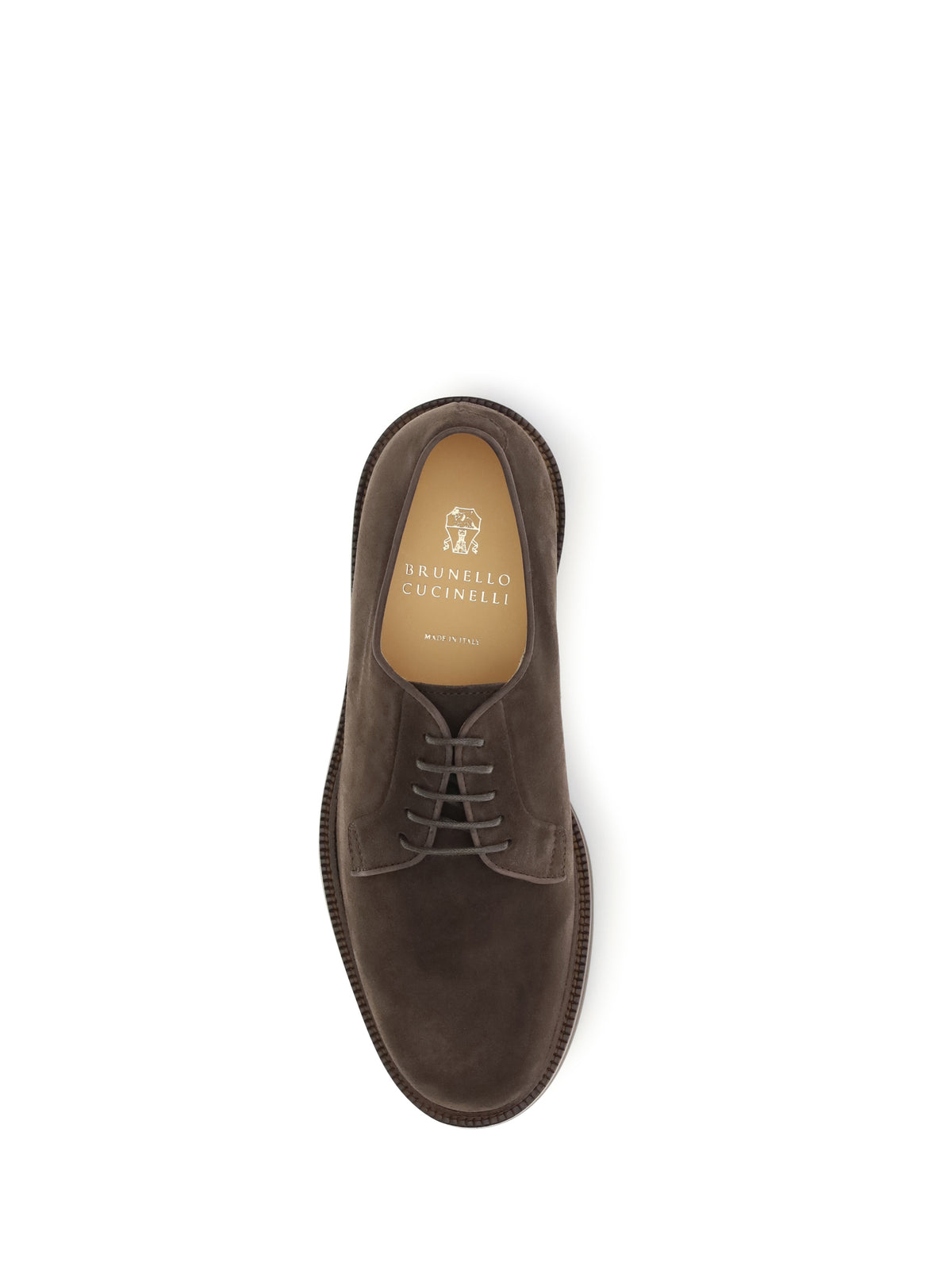 Brunello Cucinelli Men Suede Lace-Up Shoes BRUNELLO CUCINELLI
