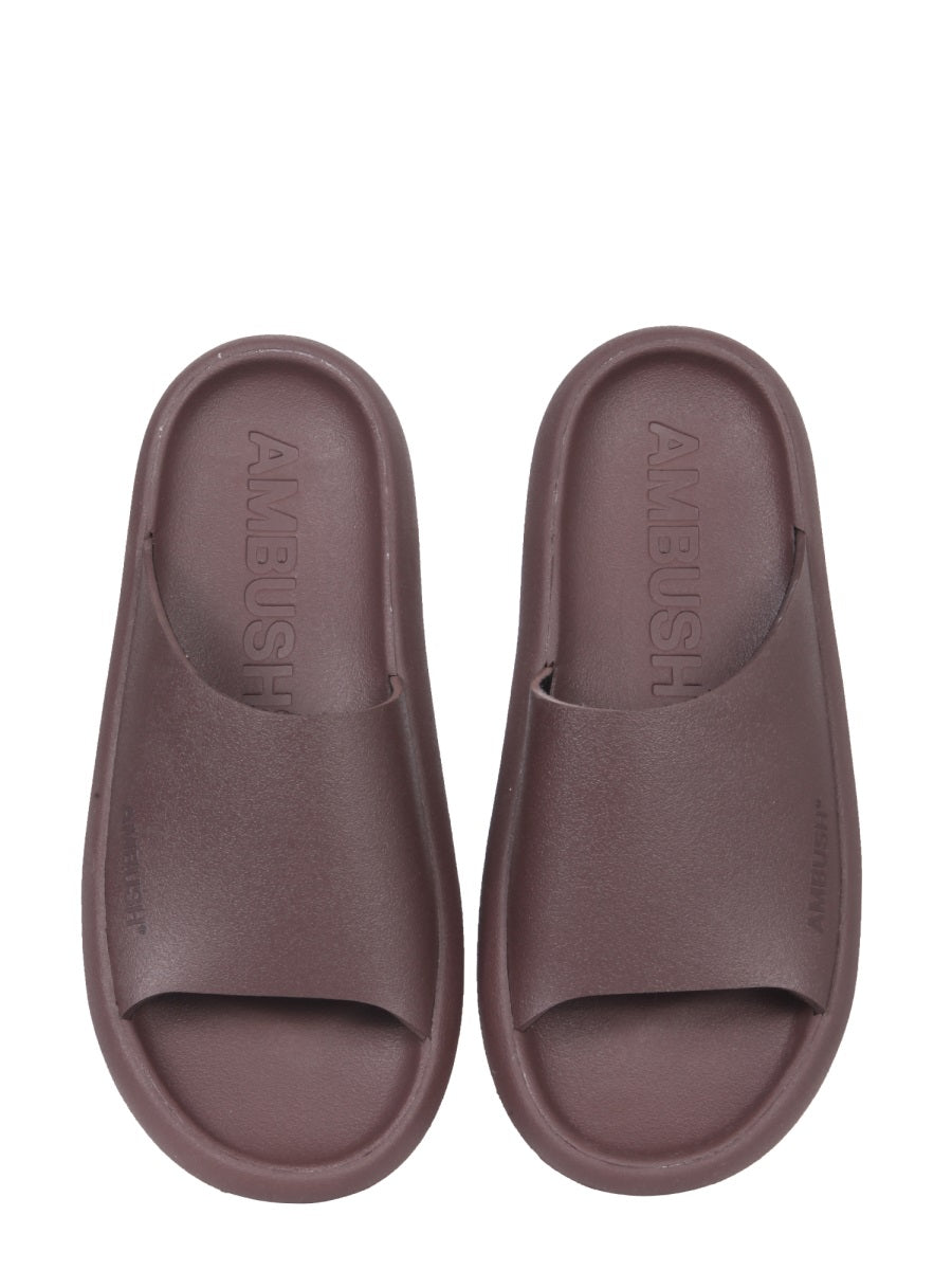 Ambush Women Rubber Slide Sandals AMBUSH