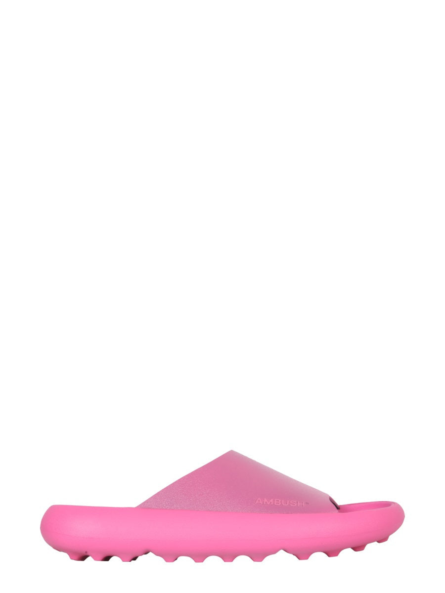 Ambush Women Rubber Slide Sandals AMBUSH