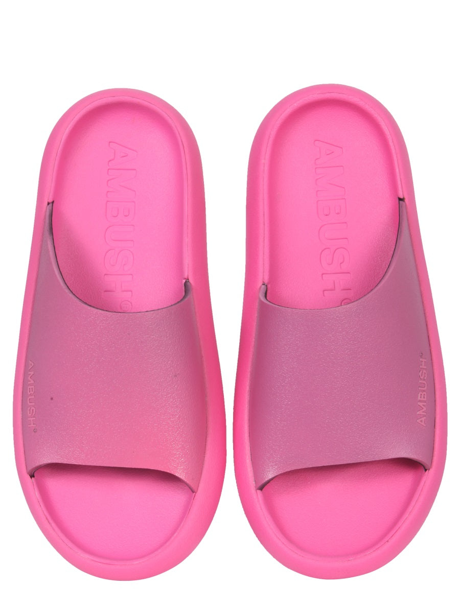Ambush Women Rubber Slide Sandals AMBUSH