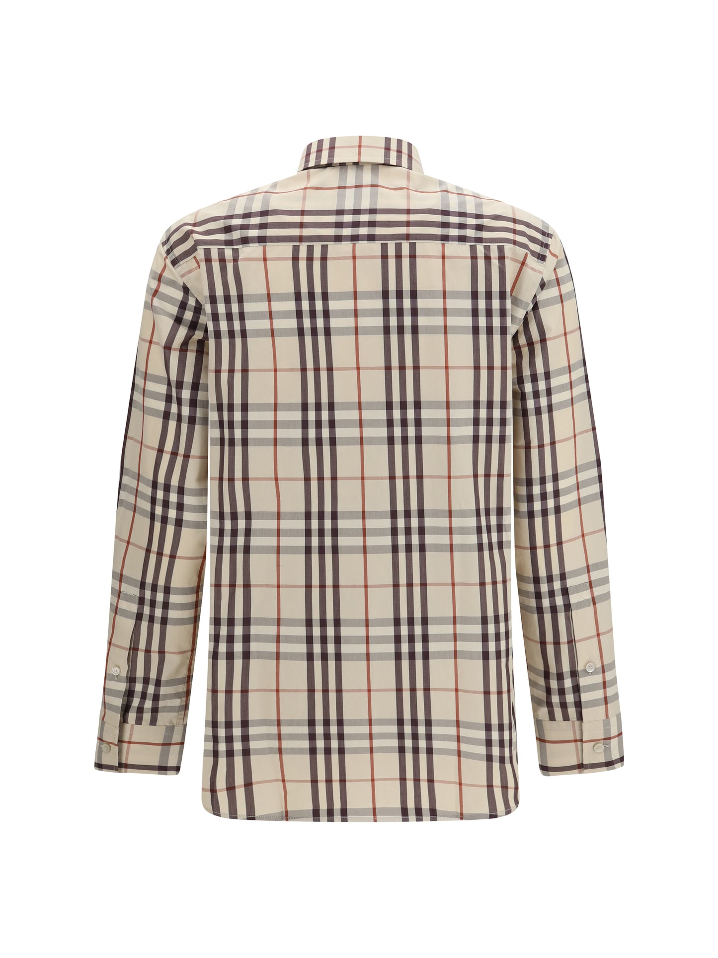 Burberry Women Regular Fit Check Cotton Shirt BURBERRY