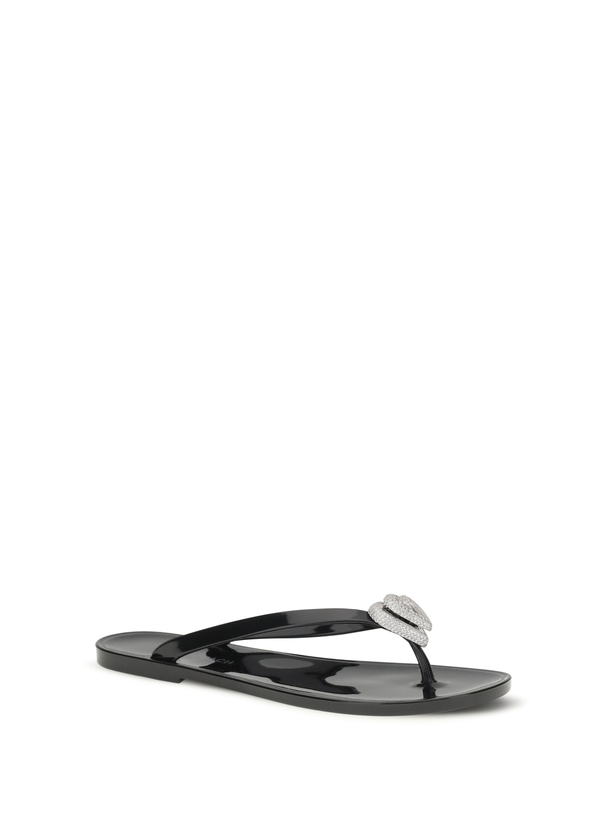 Mach & Mach Women Double Heart Thong Sandals MACH & MACH