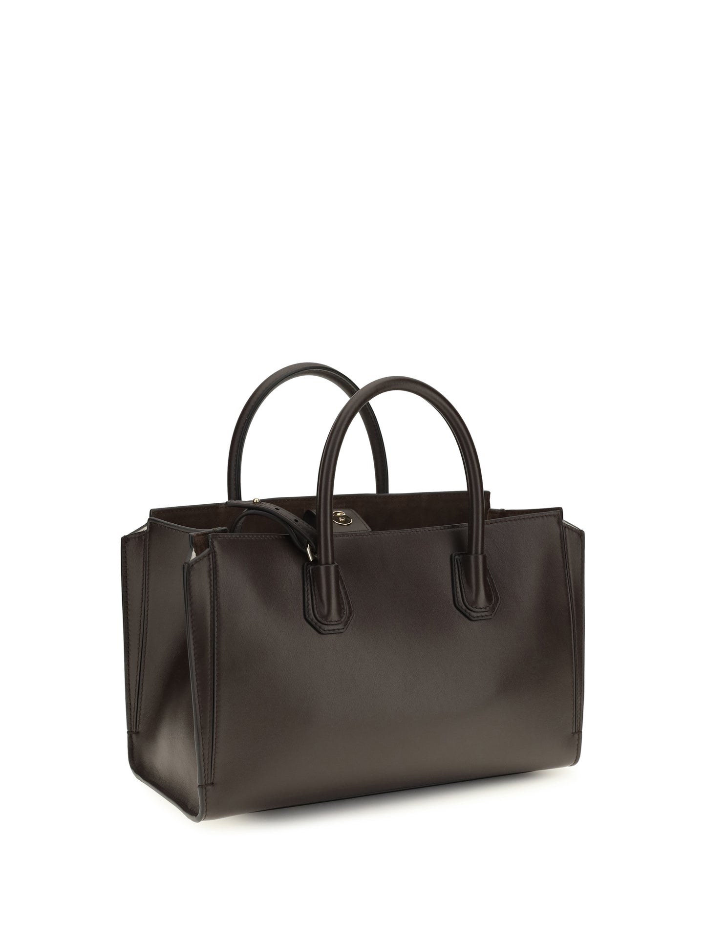 Givenchy Women Small Antigona Catchall Glossy Grained Leather Handbag GIVENCHY