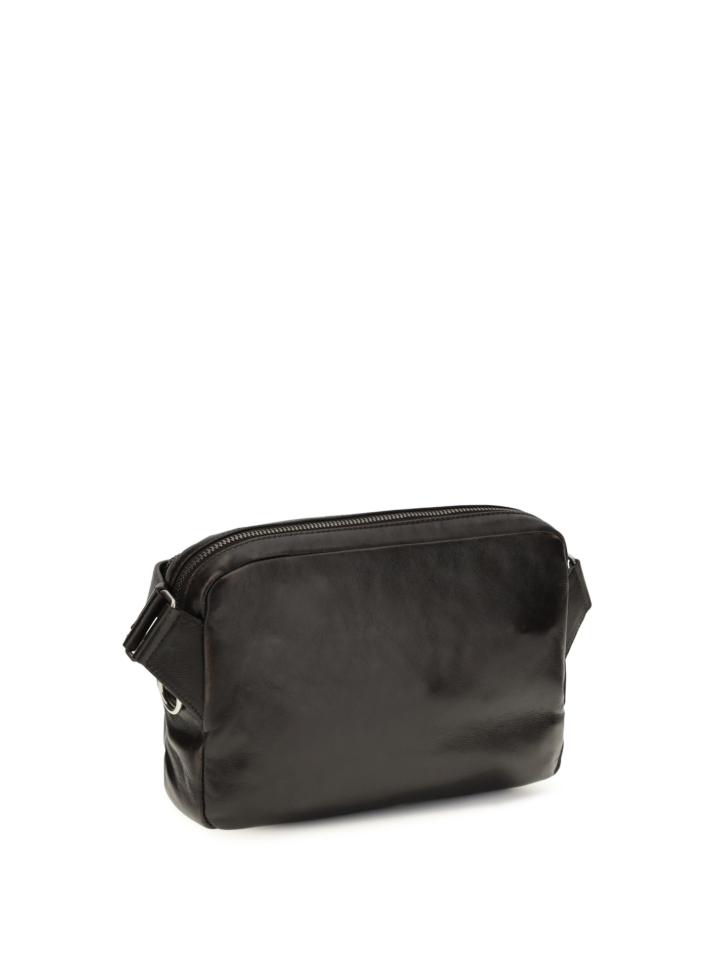 Prada Men Shoulder Bag In Aged-Effect Nappa Leather PRADA