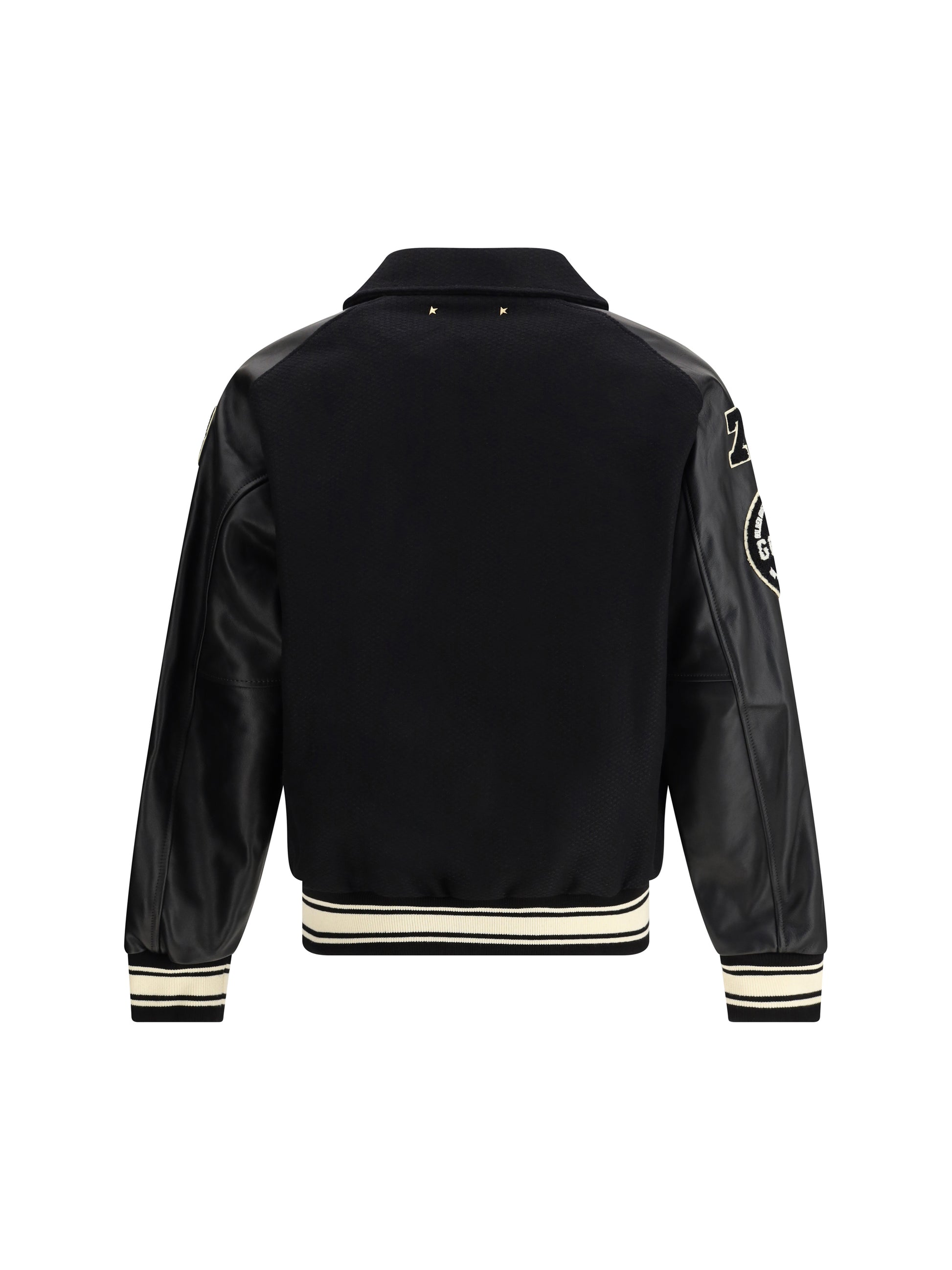Golden Goose Men Bomber Jacket In Wool GOLDEN GOOSE