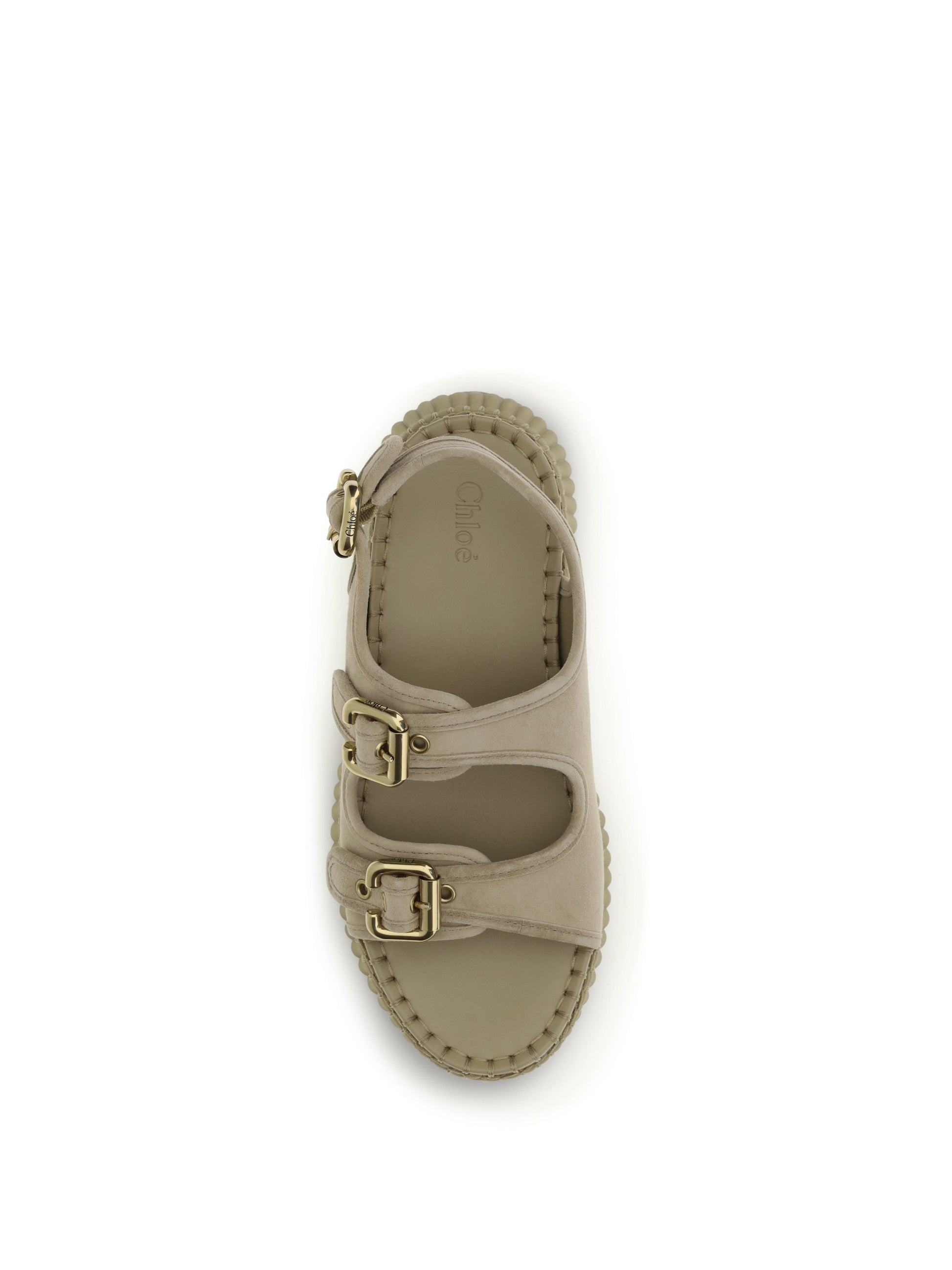 Chloé Women Nama Wedge Sandals CHLOE