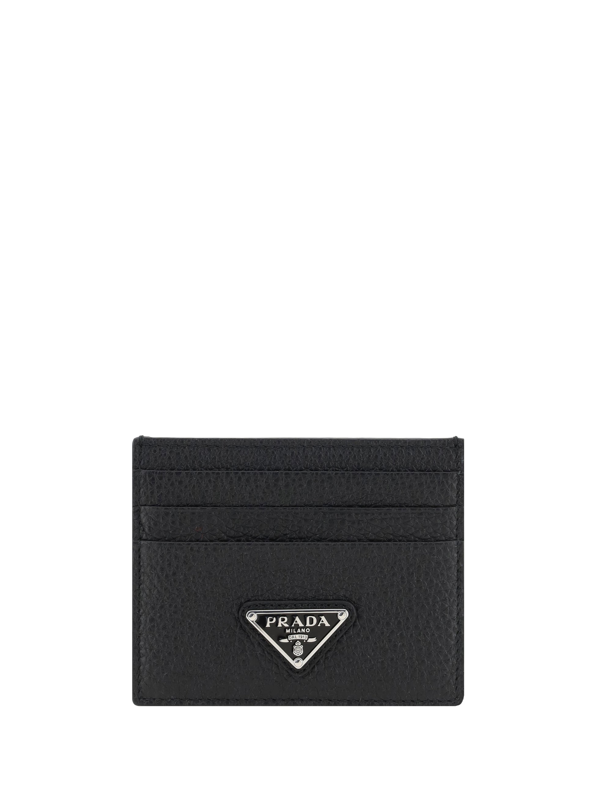 Prada Men Leather Card Holder PRADA