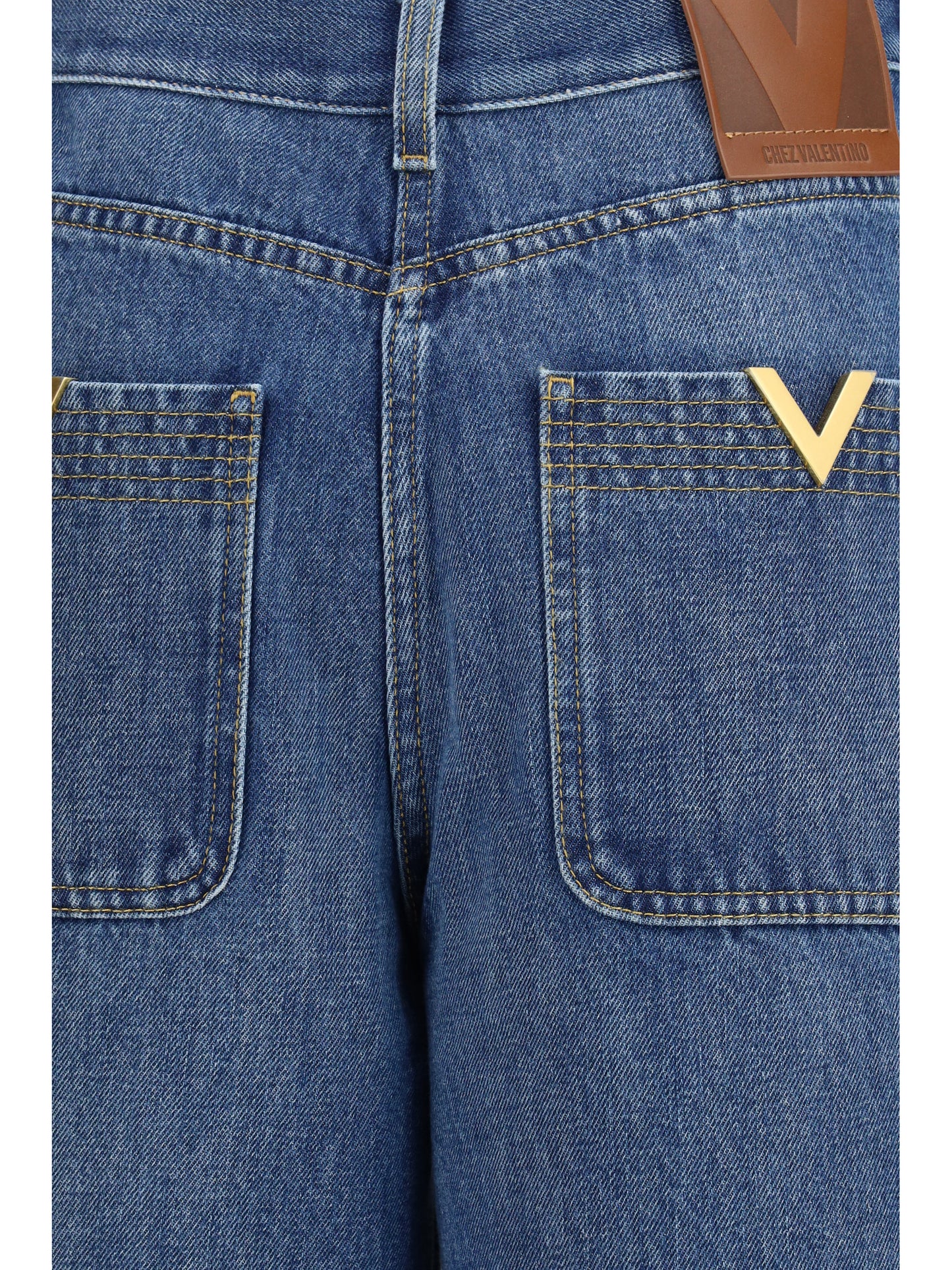 Valentino Women Logo Detail Jeans VALENTINO