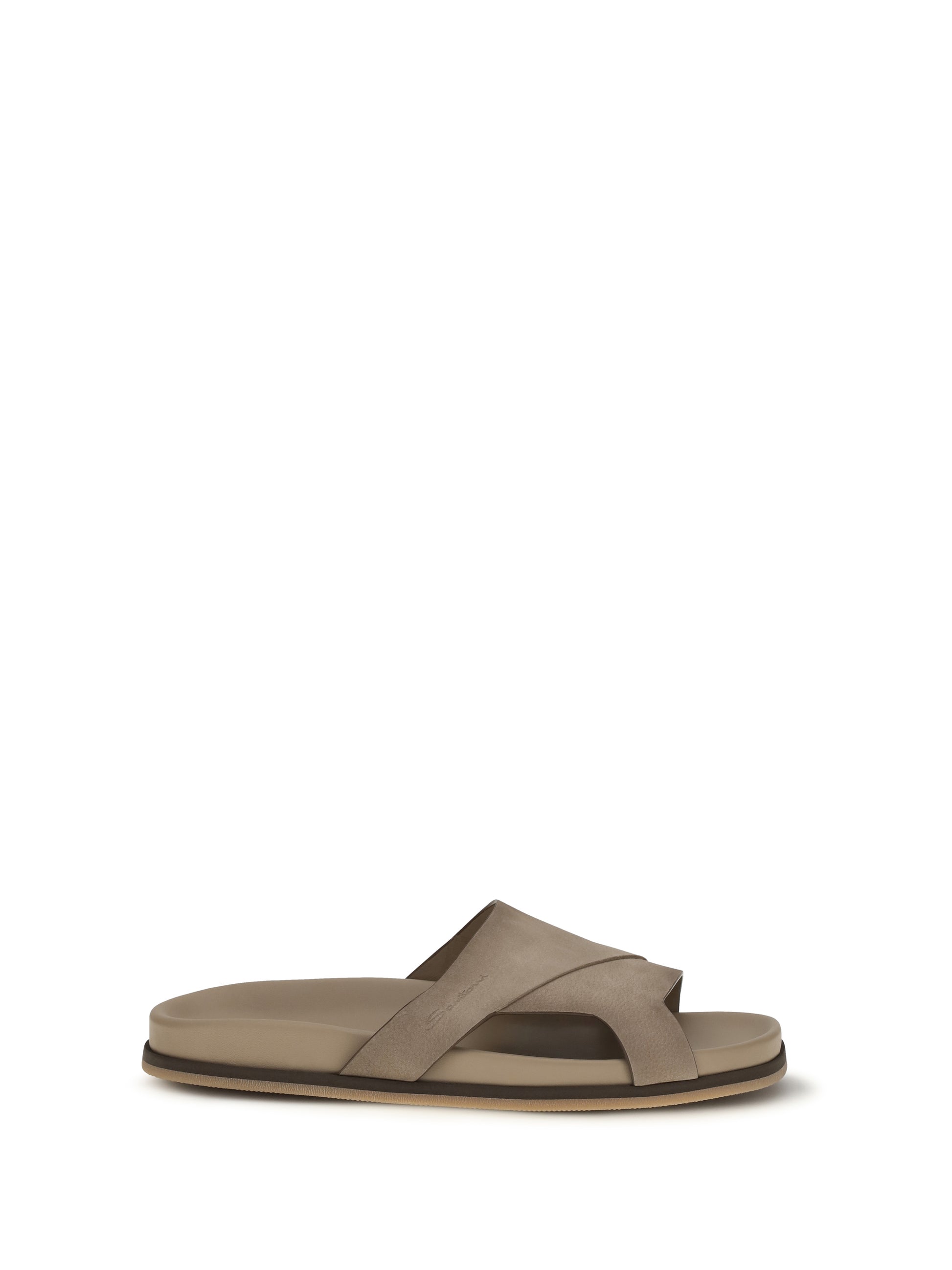 Santoni Men Leather Sandals SANTONI