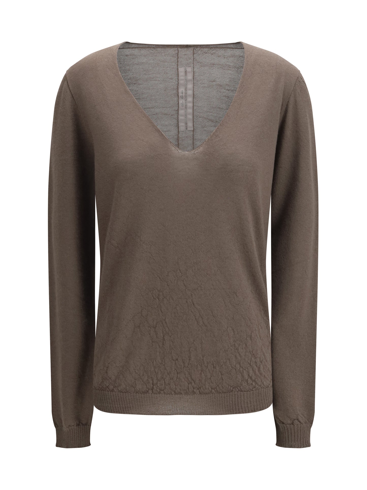 Rick Owens Women Temple Extreme Sweater With V-Neck RICK OWENS