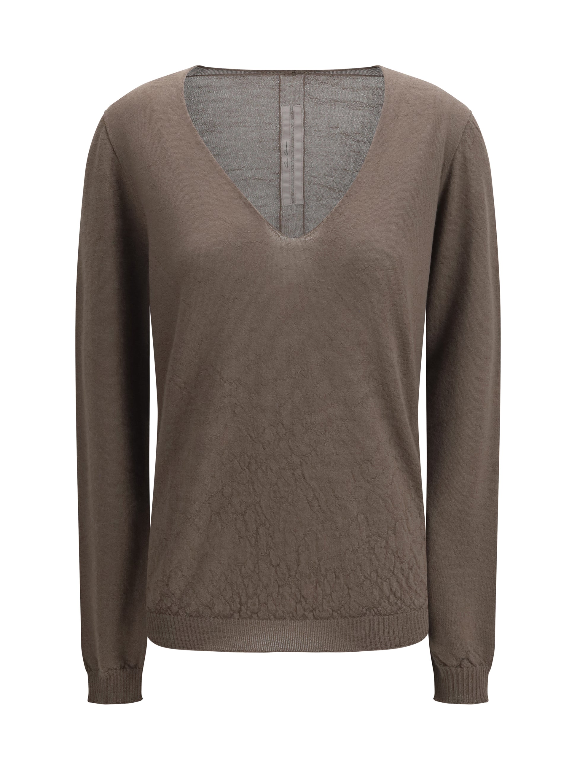 Rick Owens Women Temple Extreme Sweater With V-Neck RICK OWENS