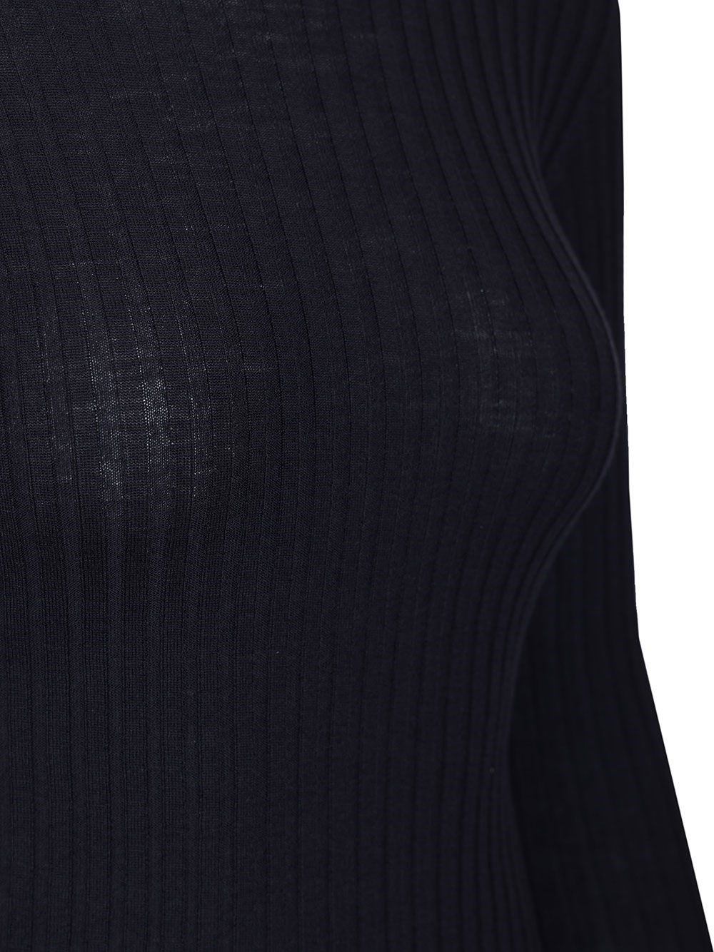 Balenciaga Women Ribbed Knit Sweater BALENCIAGA