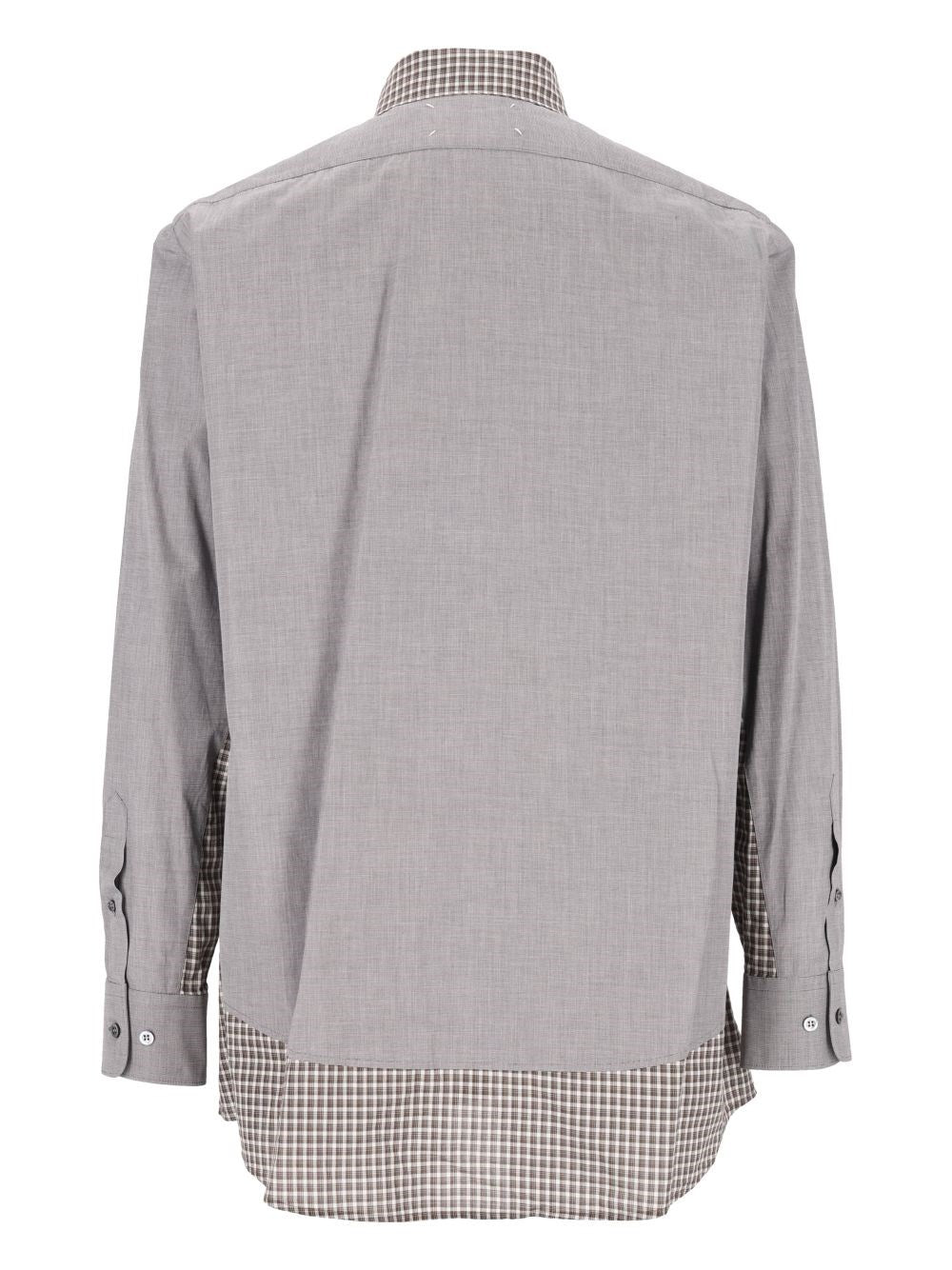 Maison Margiela Men Double-Layer Cotton Shirt MAISON MARGIELA