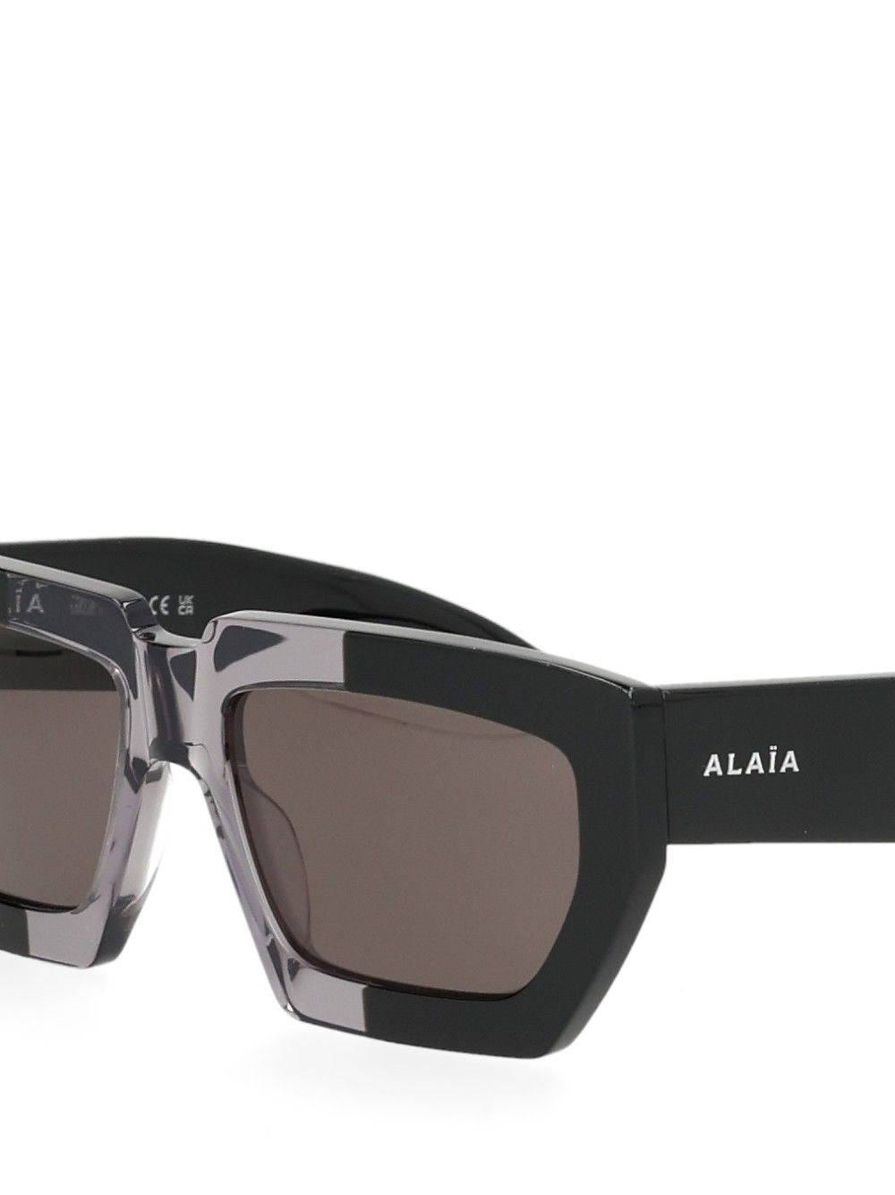Alaïa Women Oversized Two-Tone Sunglasses ALAIA