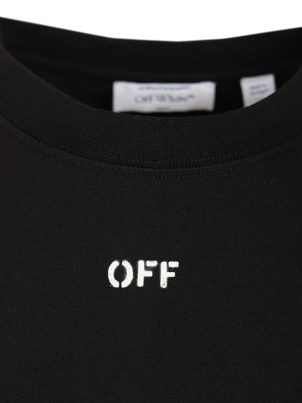 Off-White Men "Arrow 3D Spray" T-Shirt OFF-WHITE