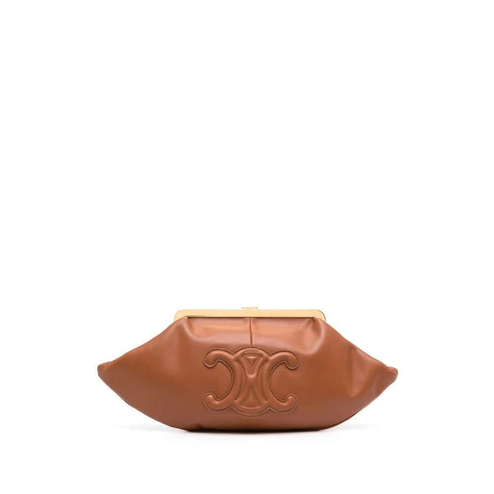 Celine Brown Clutch Bags Women CELINE
