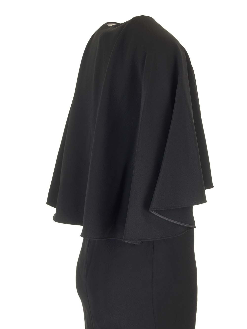 Chloe' Women Cape Sleeves Mini Dress CHLOE