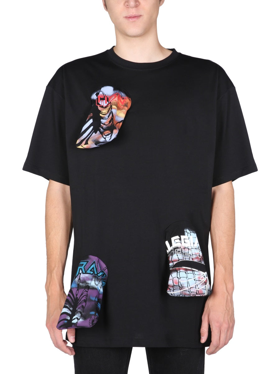 Raf Simons Men T-Shirt With Printed Details RAF SIMONS