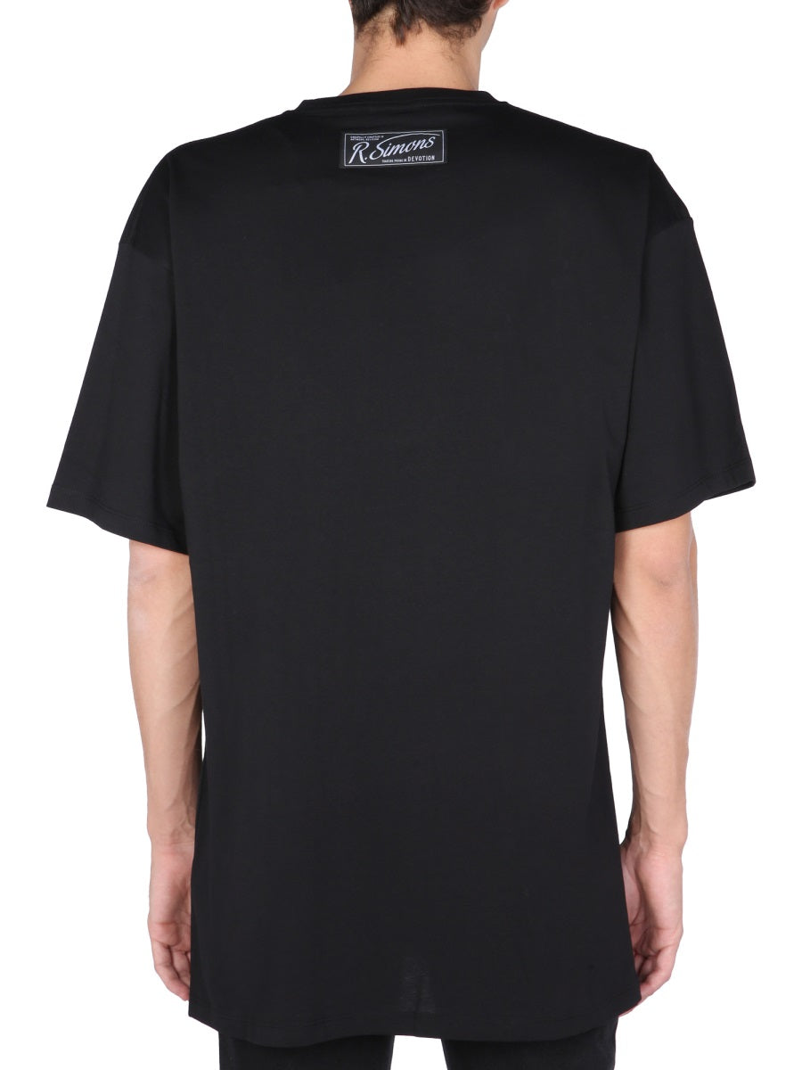 Raf Simons Men T-Shirt With Printed Details RAF SIMONS