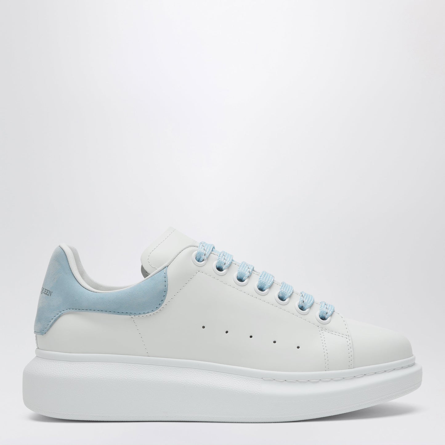 Alexander Mcqueen Oversize Sneakers In White/Powder Blue Women ALEXANDER MCQUEEN