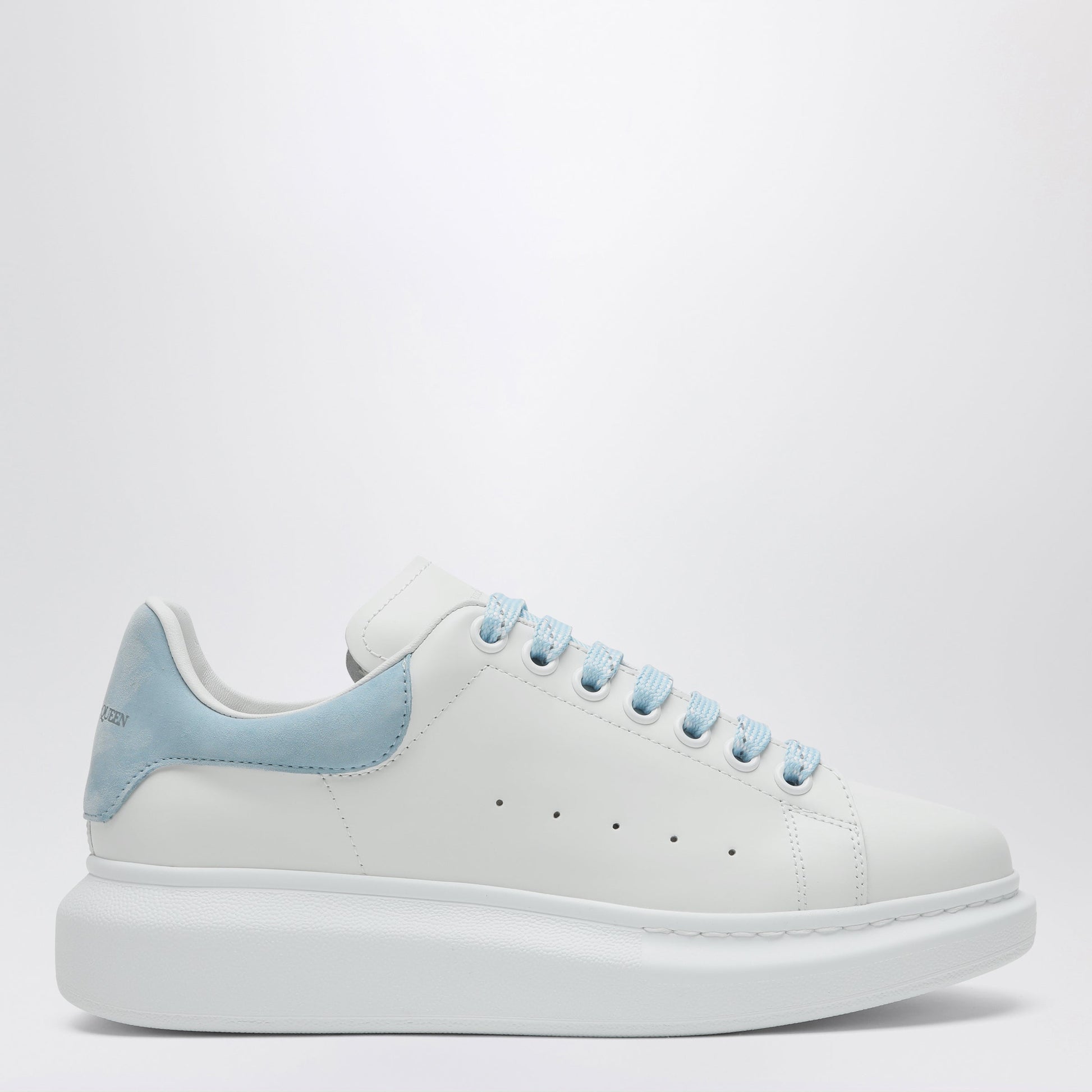 Alexander Mcqueen Oversize Sneakers In White/Powder Blue Women ALEXANDER MCQUEEN