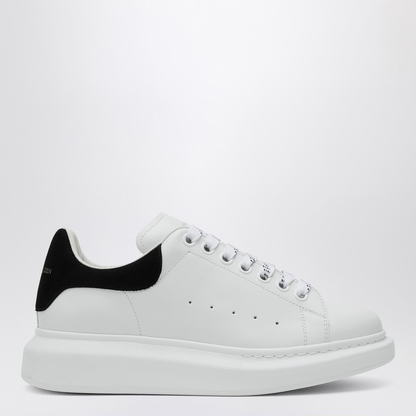Alexander Mcqueen White And Black Oversized Sneakers Women ALEXANDER MCQUEEN