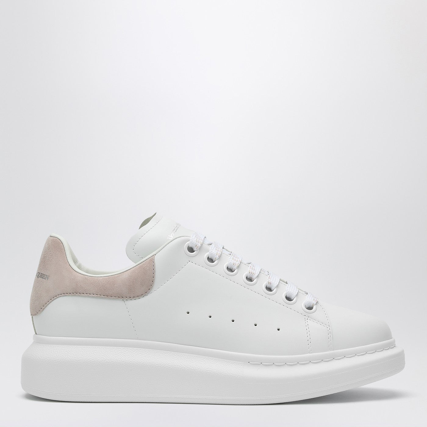 Alexander Mcqueen White And Patchouli Oversized Sneakers Women ALEXANDER MCQUEEN