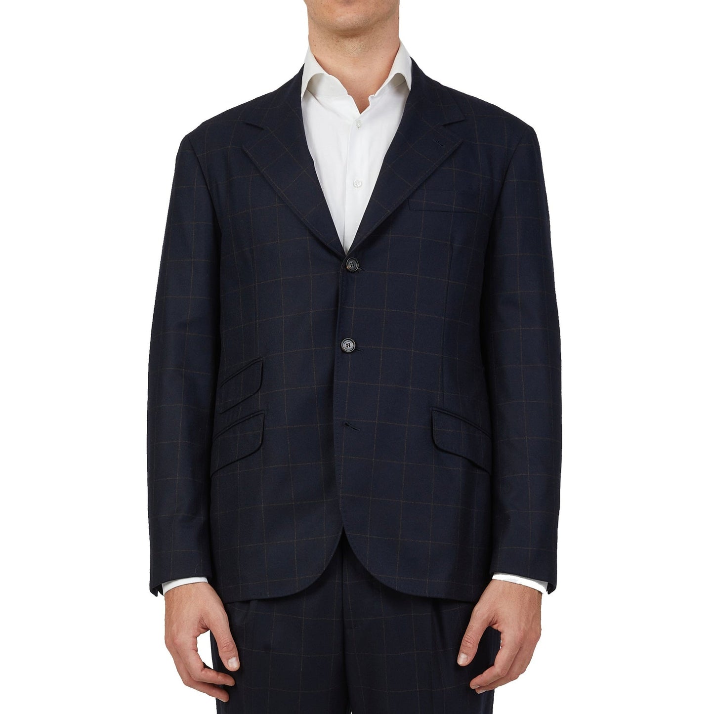 Brunello Cucinelli Wool Suit Men BRUNELLO CUCINELLI
