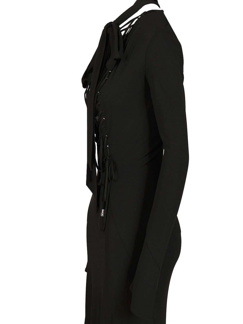 The Attico Women Crepe Midi Dress THE ATTICO