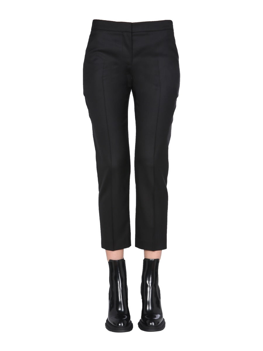Alexander Mcqueen Women Cropped Trousers ALEXANDER MCQUEEN