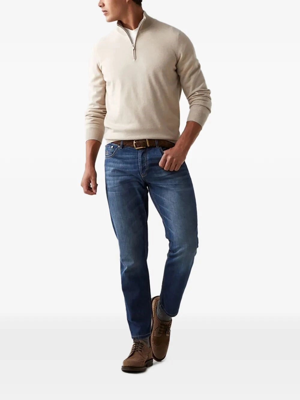 Brunello Cucinelli Men Cashmere Sweater BRUNELLO CUCINELLI