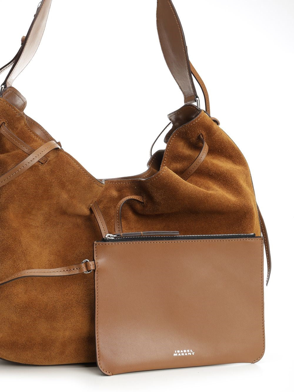 Isabel Marant Women "Bolton" Medium Suede Shoulder Bag ISABEL MARANT