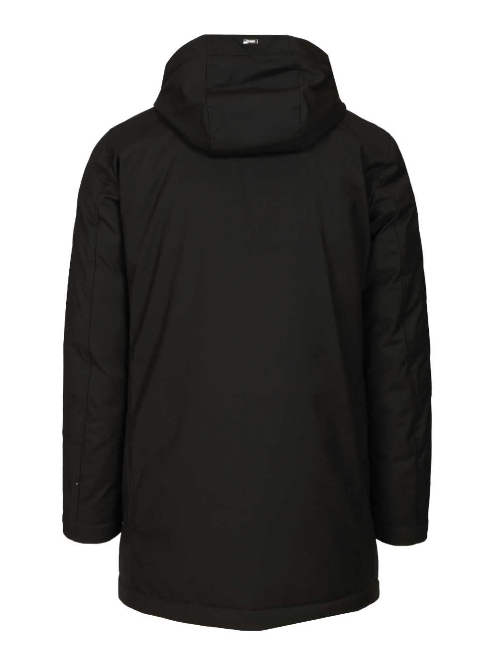 Herno Men Parka In New Business Technical Fabric And Ultralight Nylon HERNO