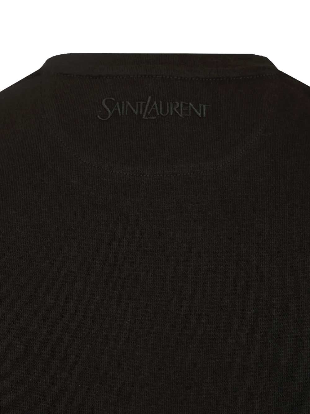 Saint Laurent Men Crew Neck T-Shirt SAINT LAURENT