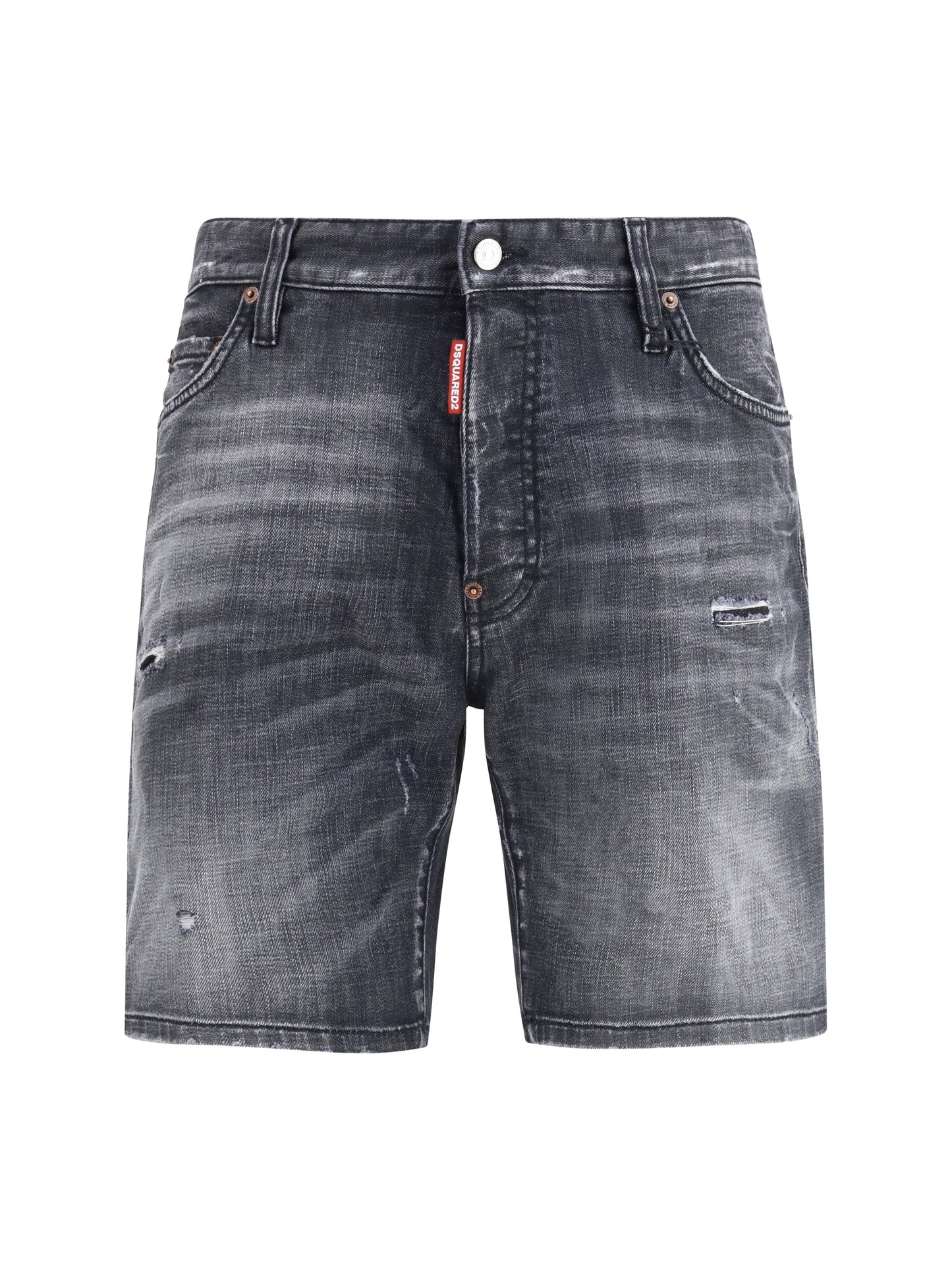 Dsquared2 Men Washed Marine Shorts DSQUARED2