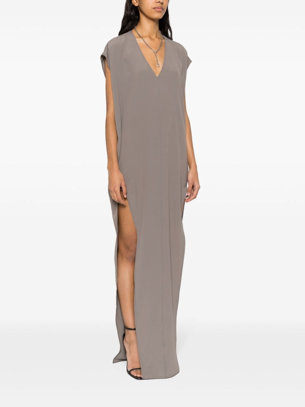 Rick Owens Women Silk Jersey Long Dress RICK OWENS