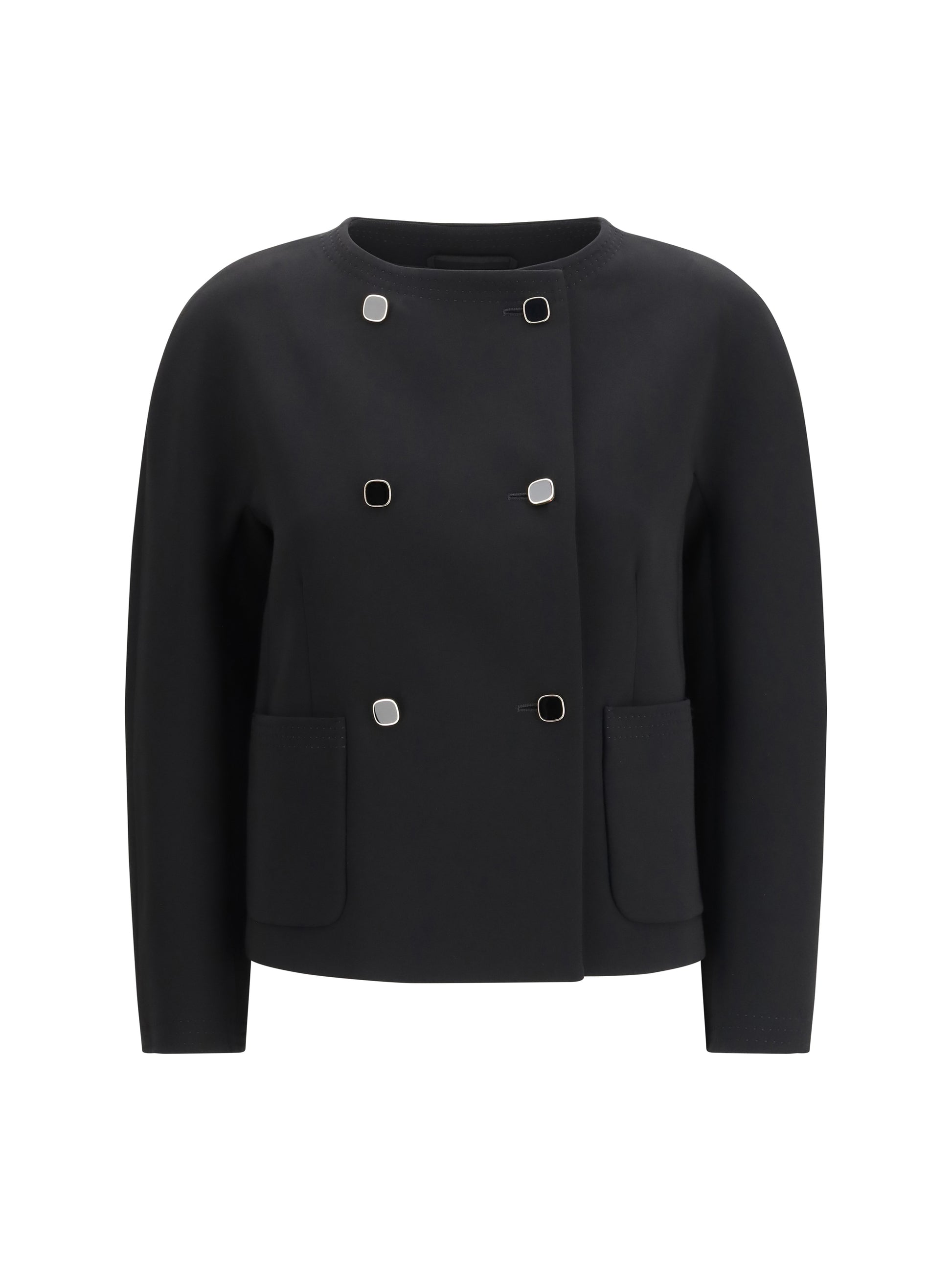 Max Mara Studio Women Boxy Cady Jacket MAX MARA STUDIO