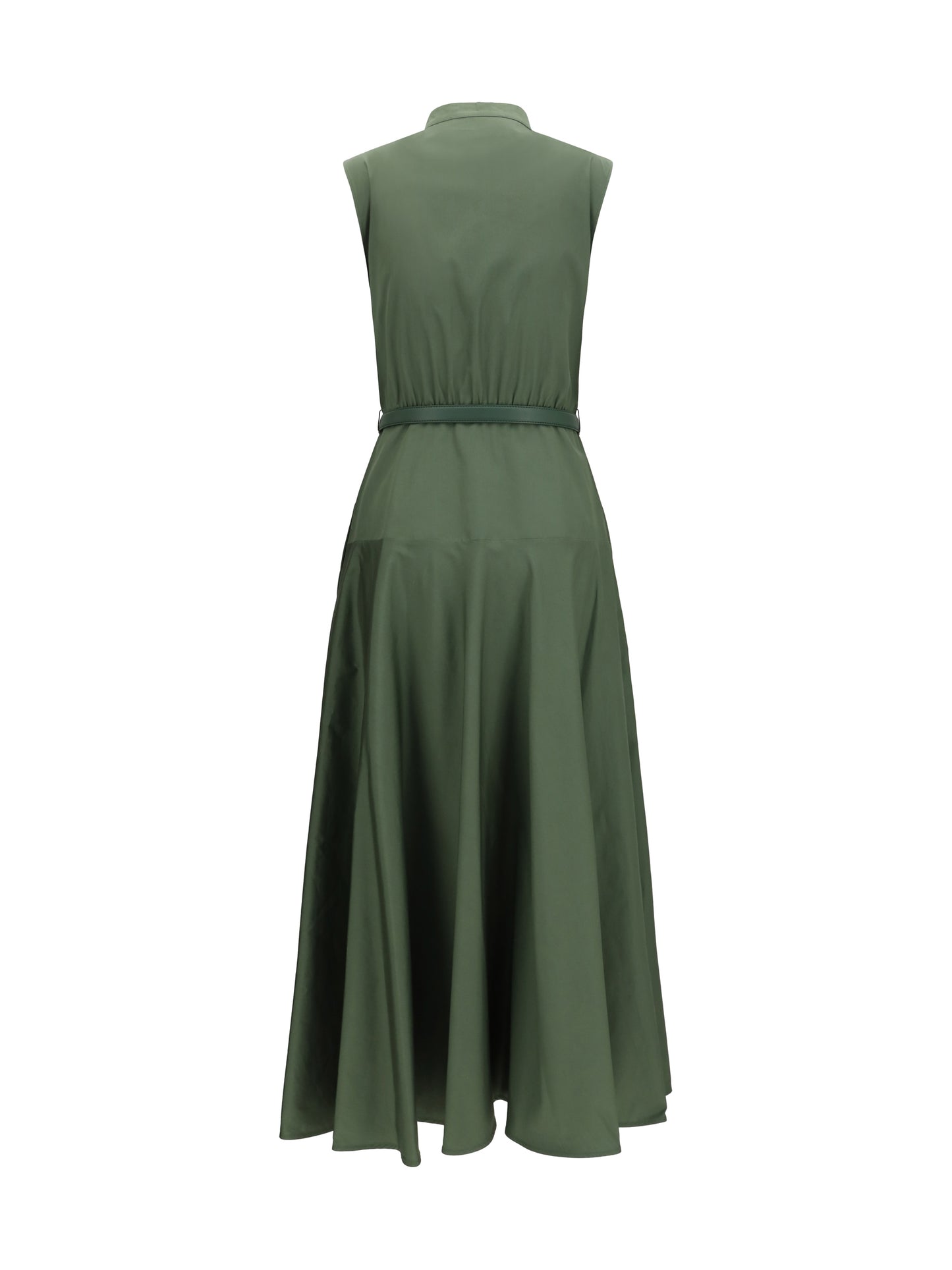 Max Mara Studio Women Cotton Poplin Fit-And-Flare Dress MAX MARA STUDIO